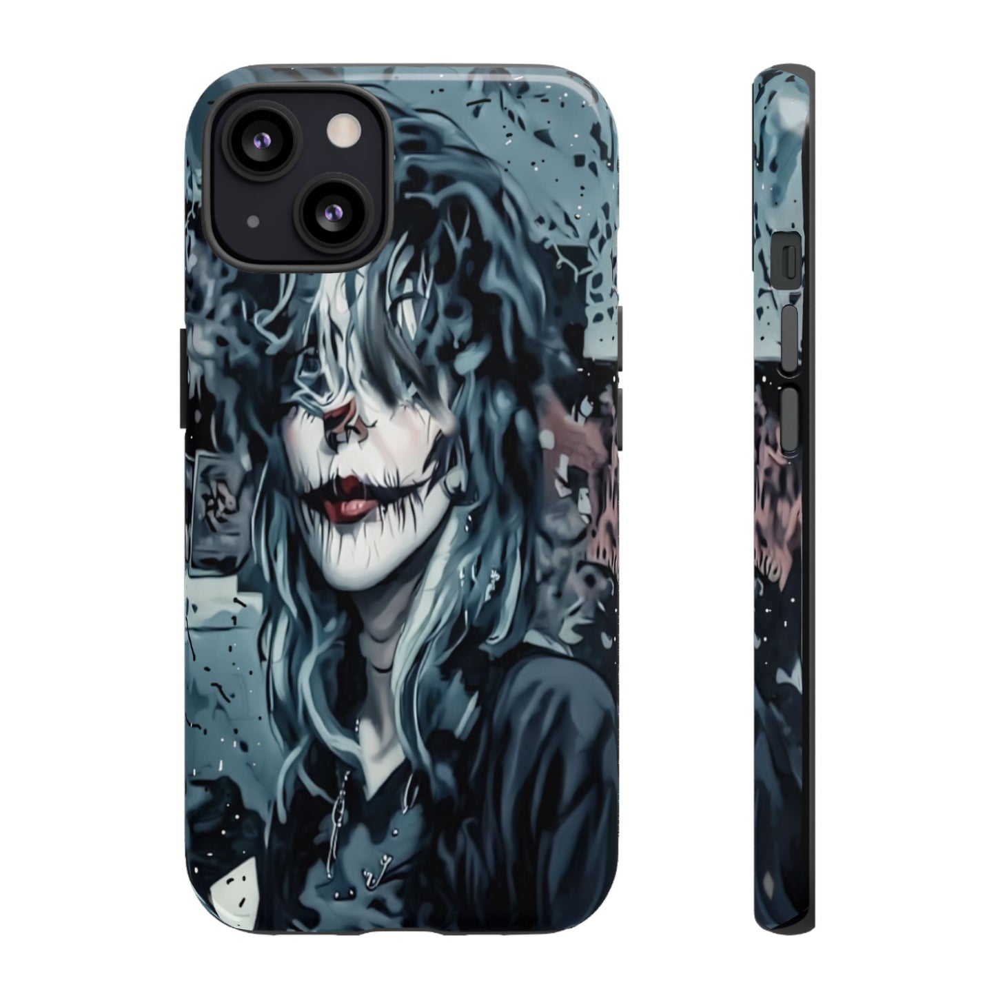 Blinded By Hair Tough Phone Case