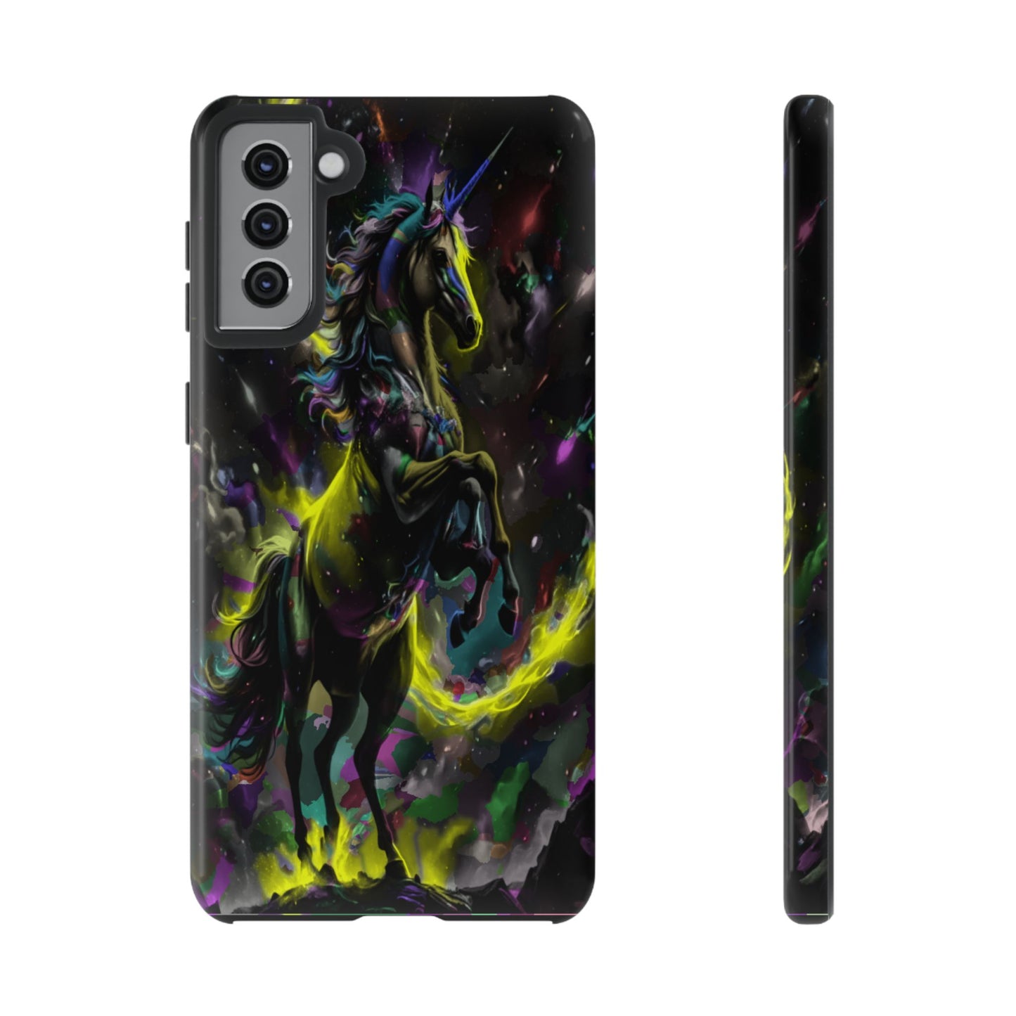 Rearing Up Unicorn Tough Phone Cases