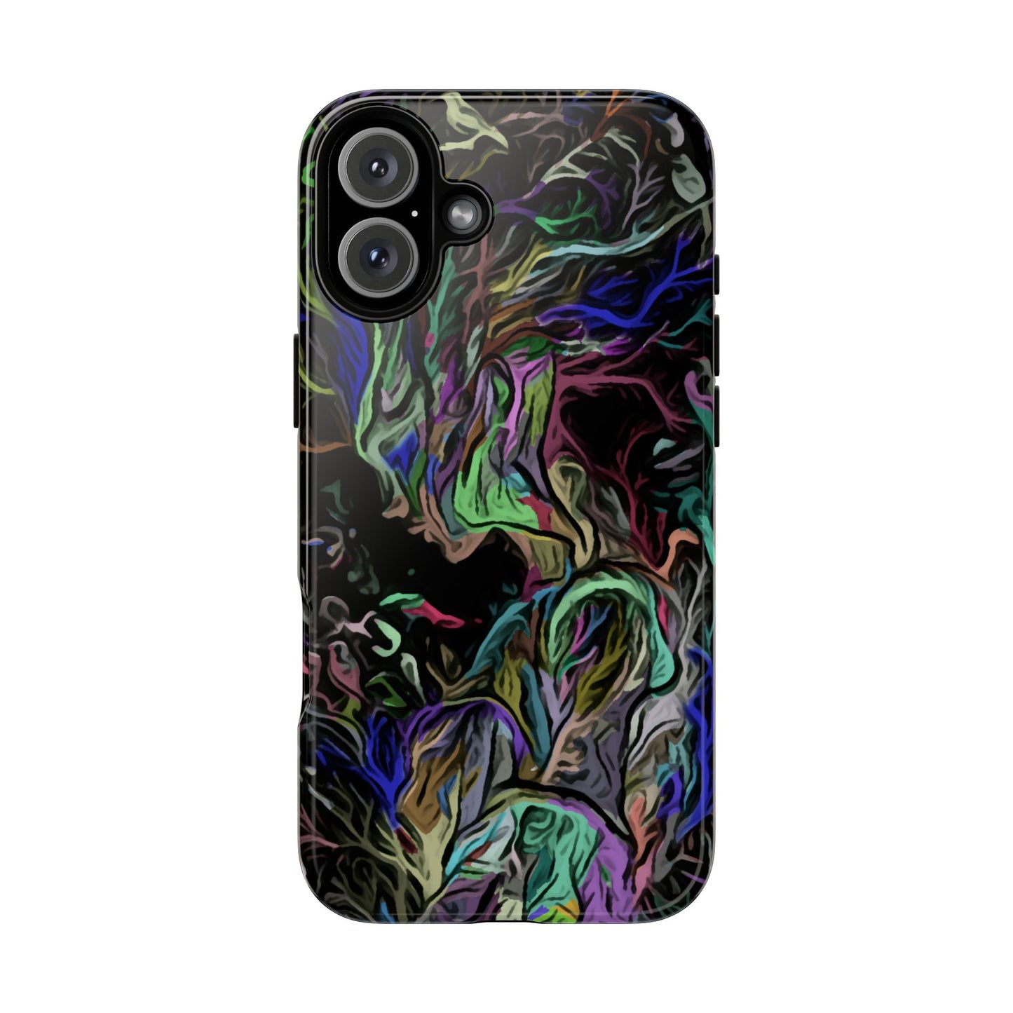 Tree Haired Girl Tough Phone Case