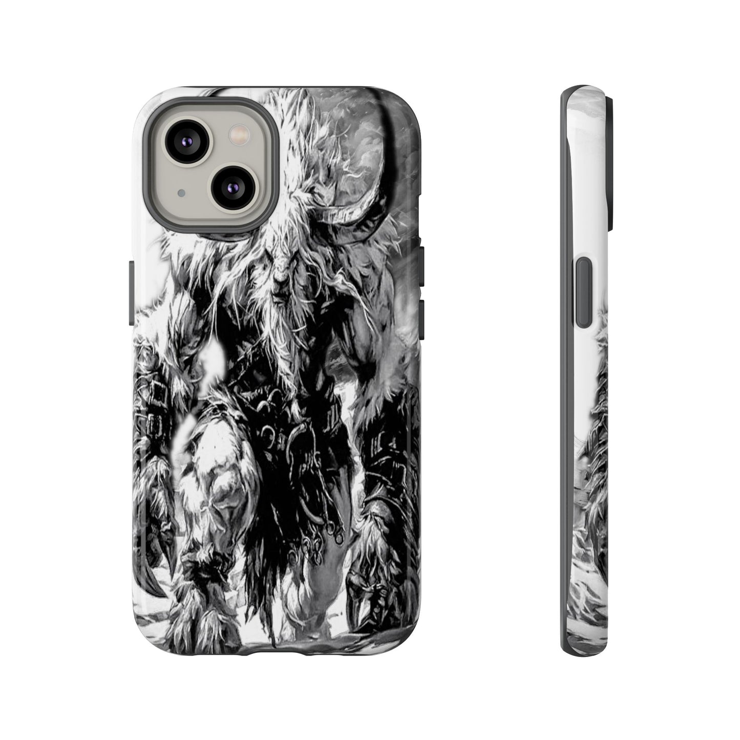 Snow Mountain Creature Tough Phone Case