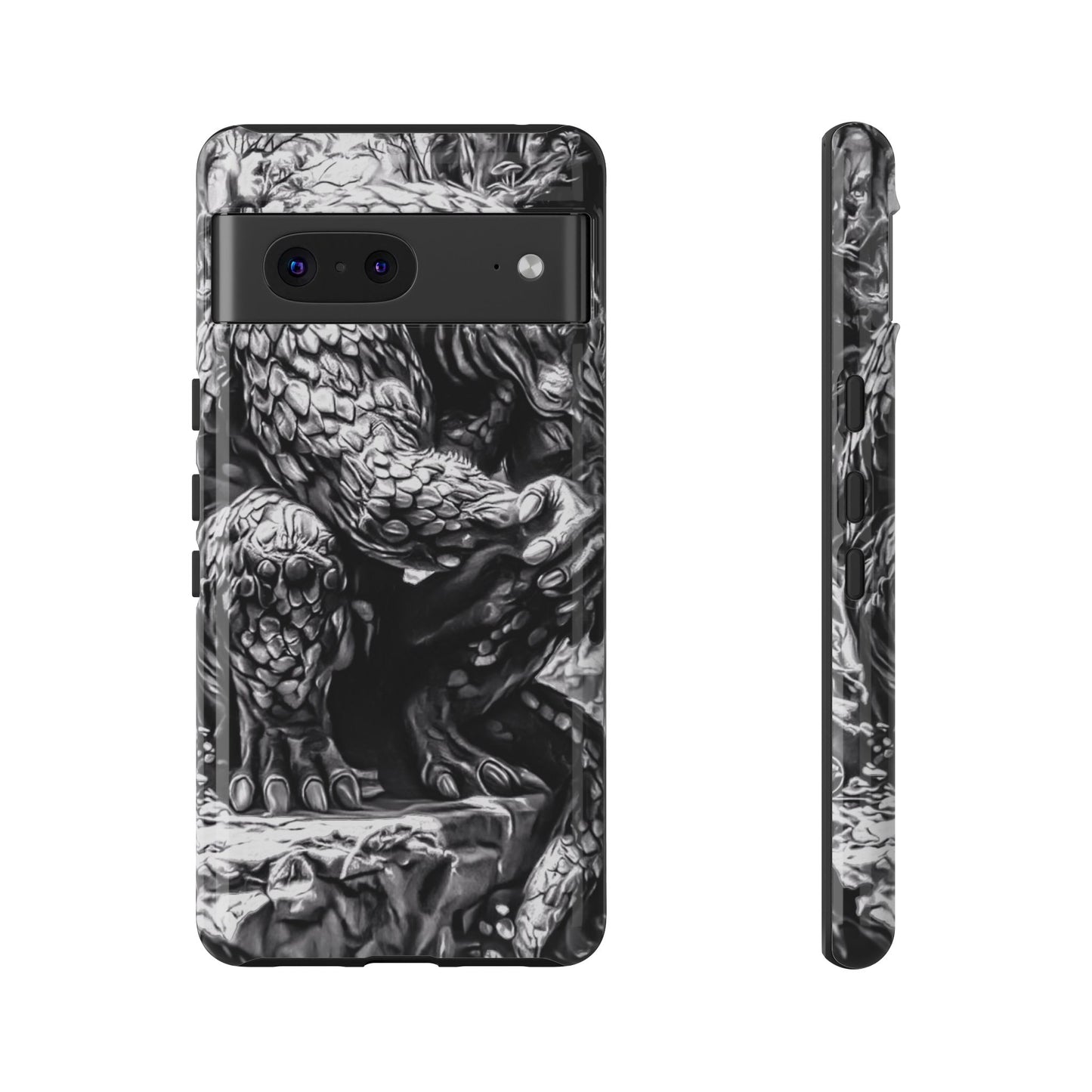 Scaley Cat Creature Tough Phone Case