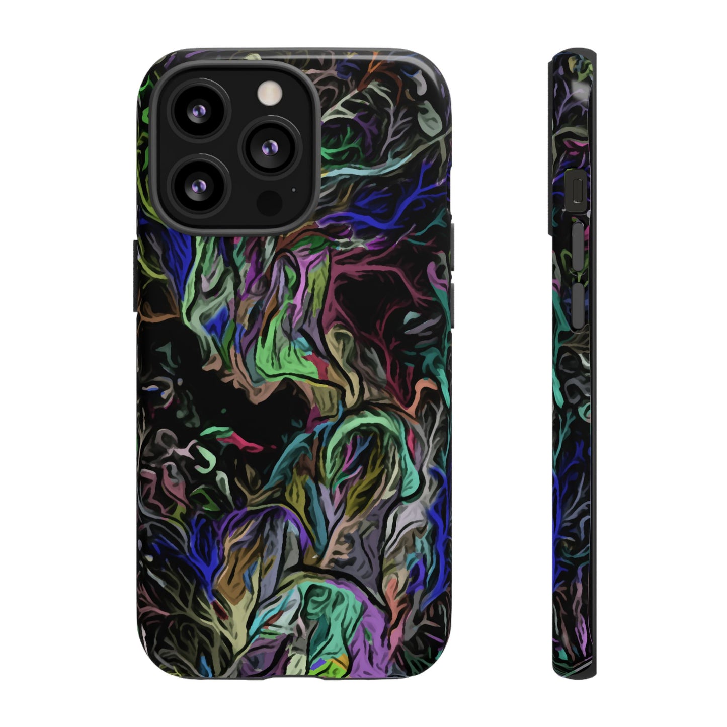 Tree Haired Girl Tough Phone Case