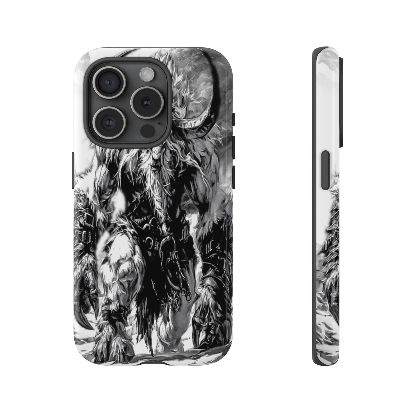 Snow Mountain Creature Tough Phone Case