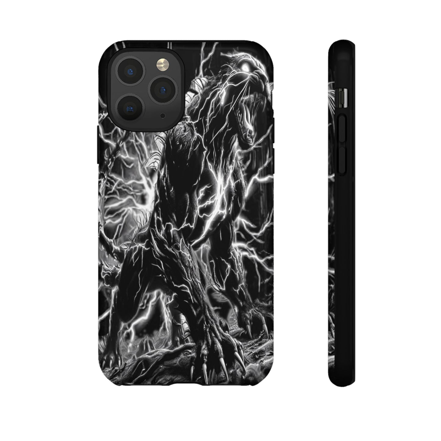 Electric Panther Tough Phone Case