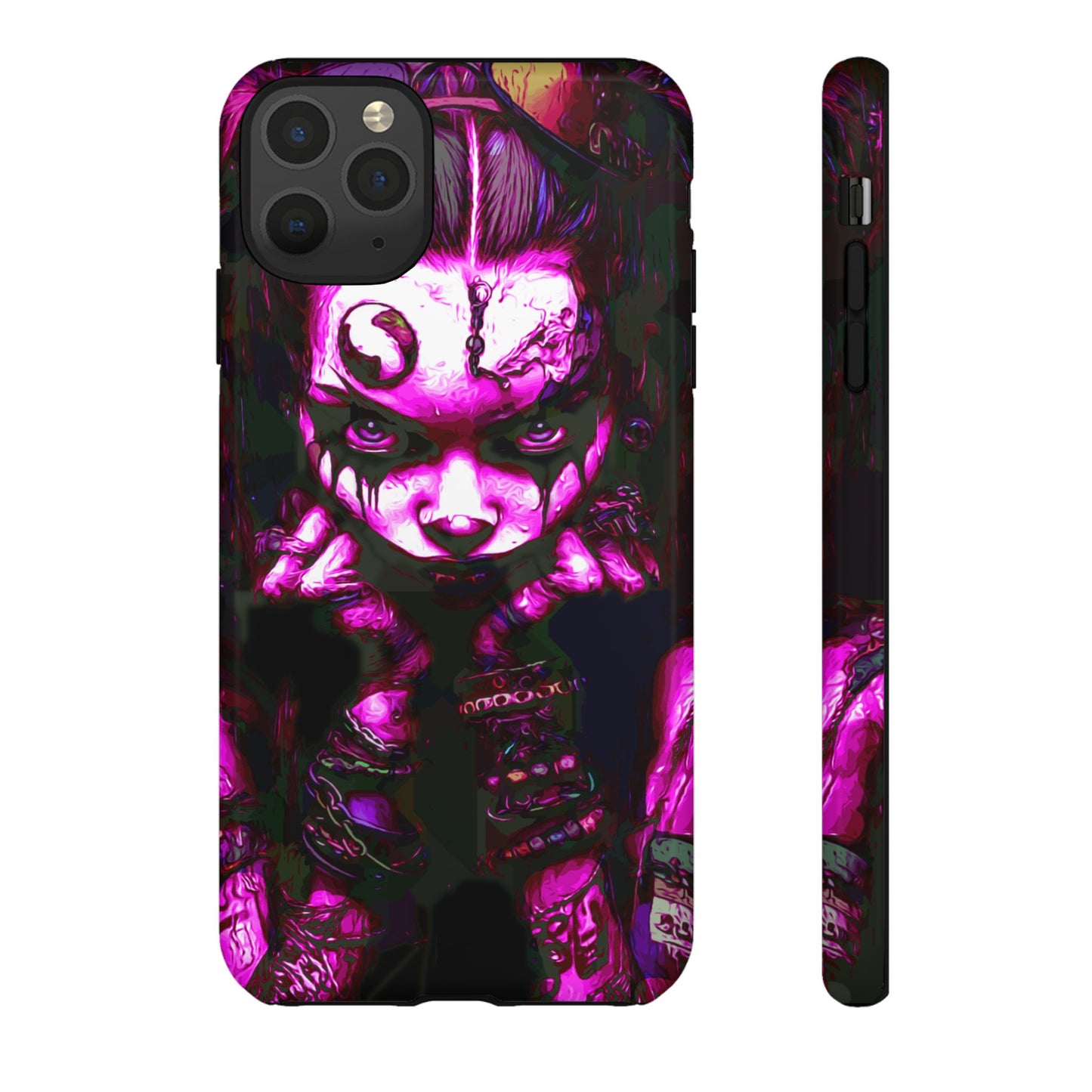 Sassy Goth Girl Tough Phone Case