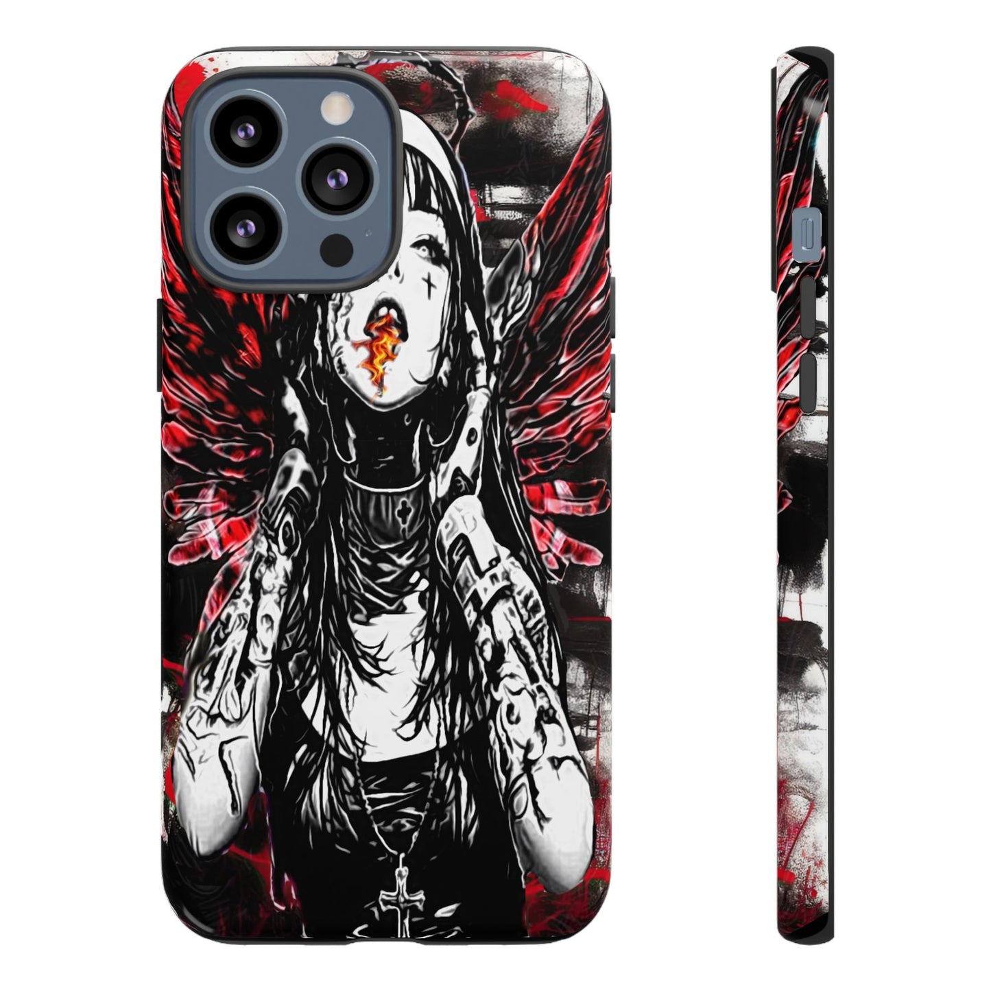 Naughty Angel Nun Tough Phone Case