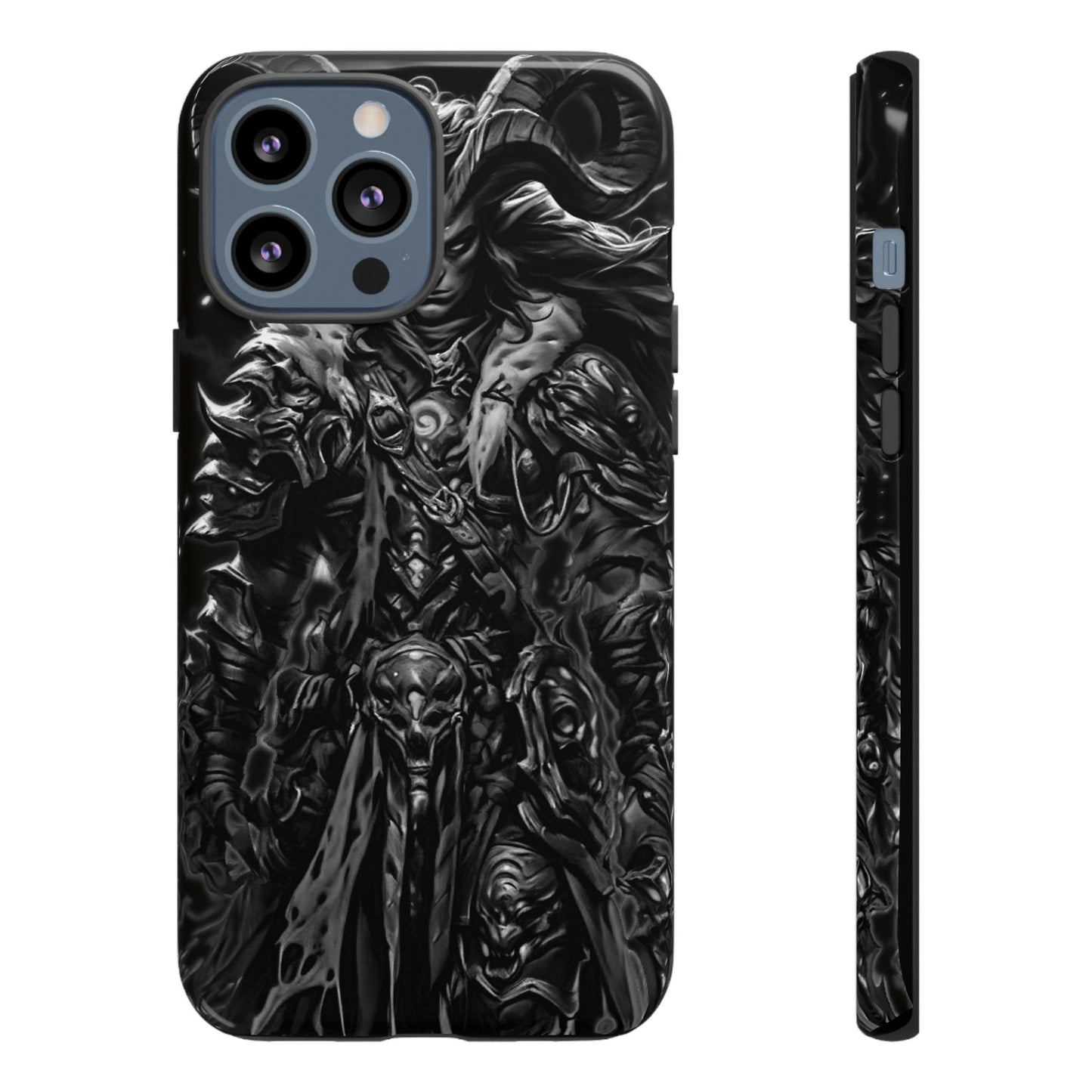 Large Horned Man Tough Phone Case