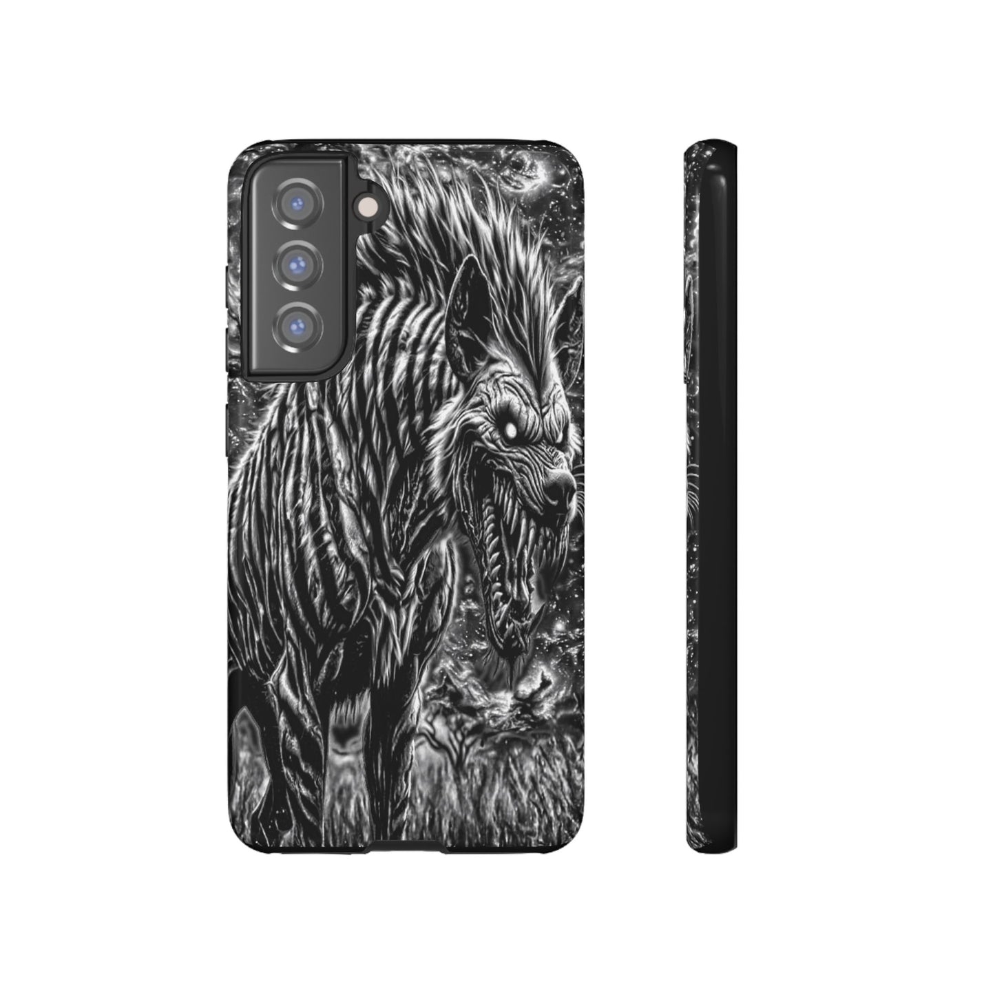 Snarling Hyena Tough Phone Case