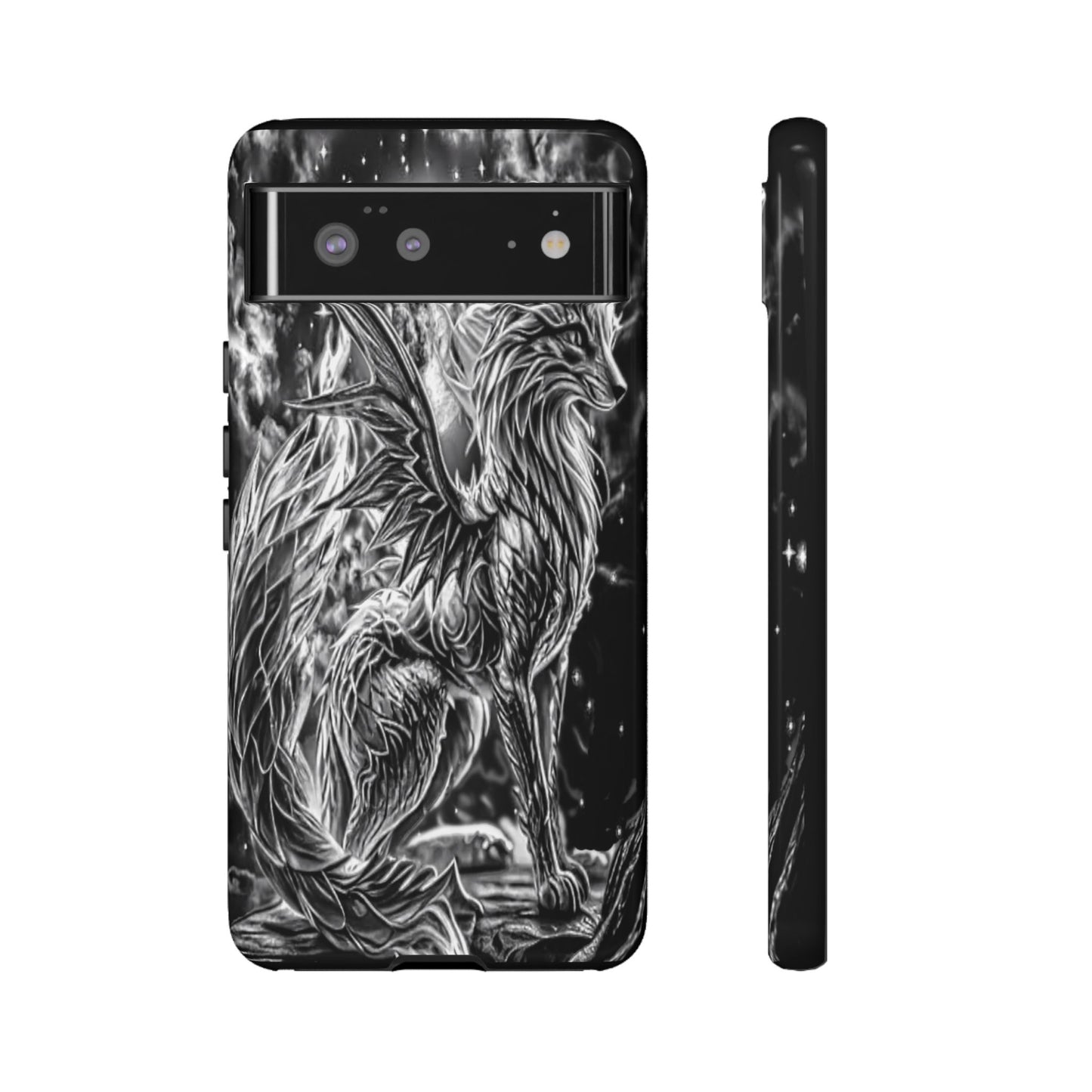 Winged Fox Tough Phone Case