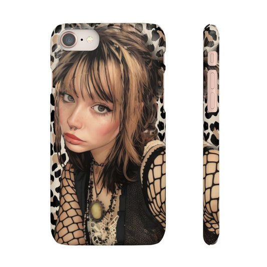 Gothical Leopard Snap Phone Case