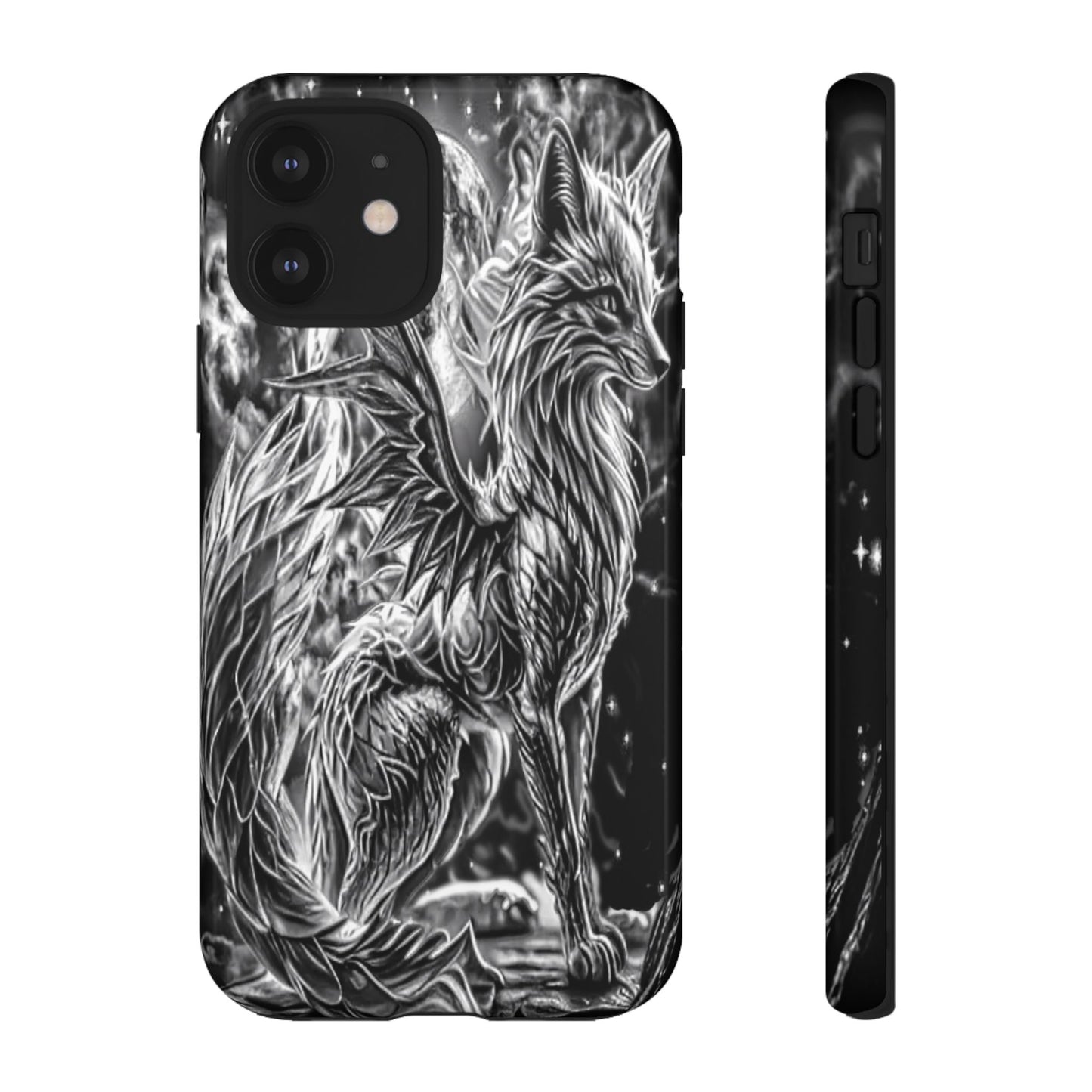 Winged Fox Tough Phone Case