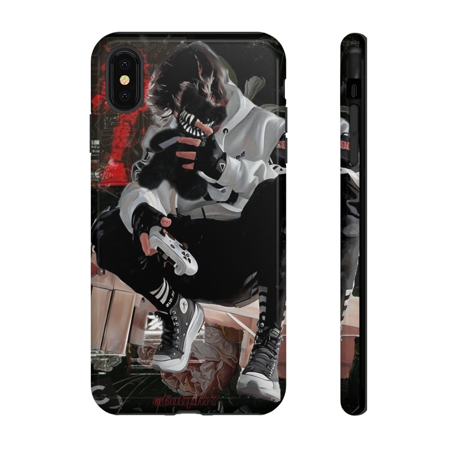 Behold The Gamer Teddy Tough Phone Case