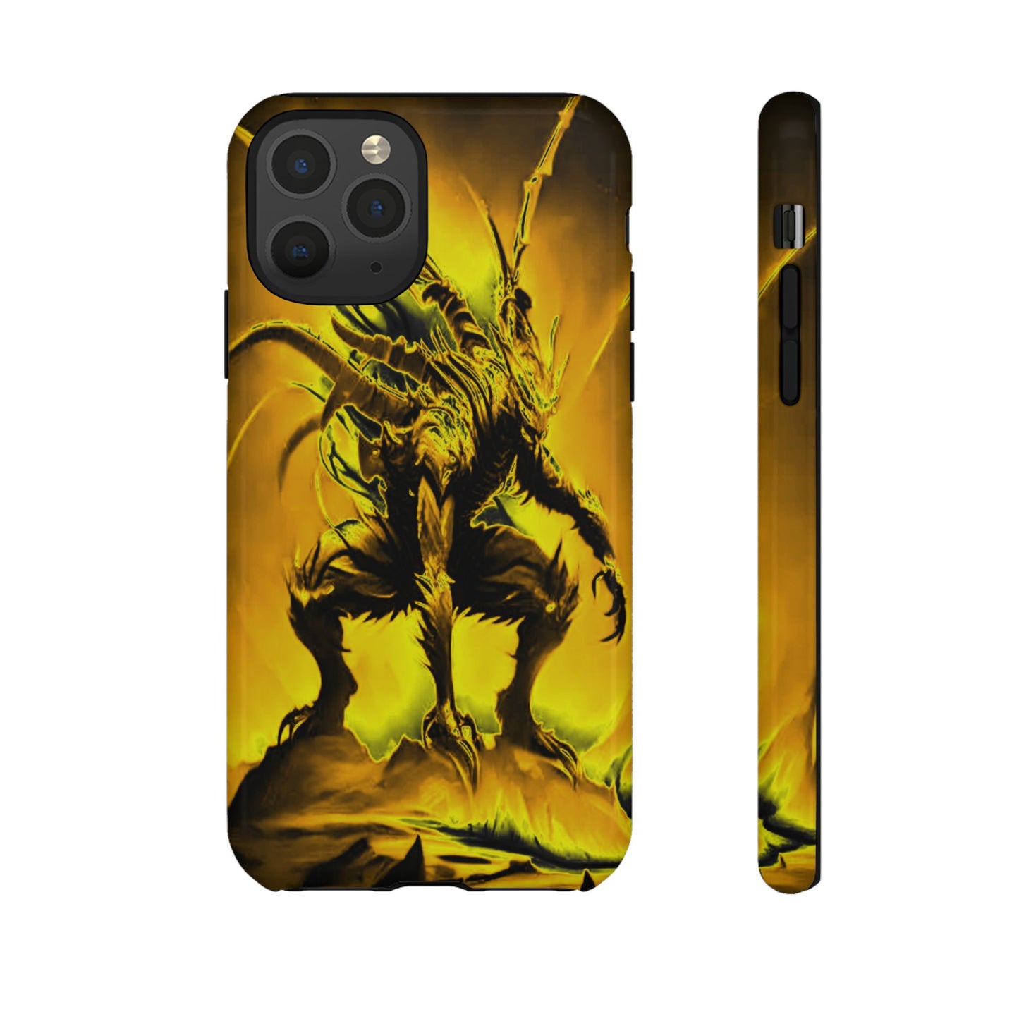 Crouching Fantasy Creature Tough Phone Case