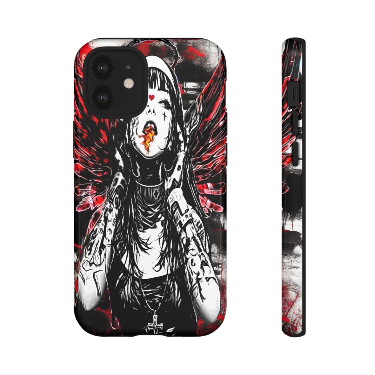 Naughty Angel Nun Tough Phone Case