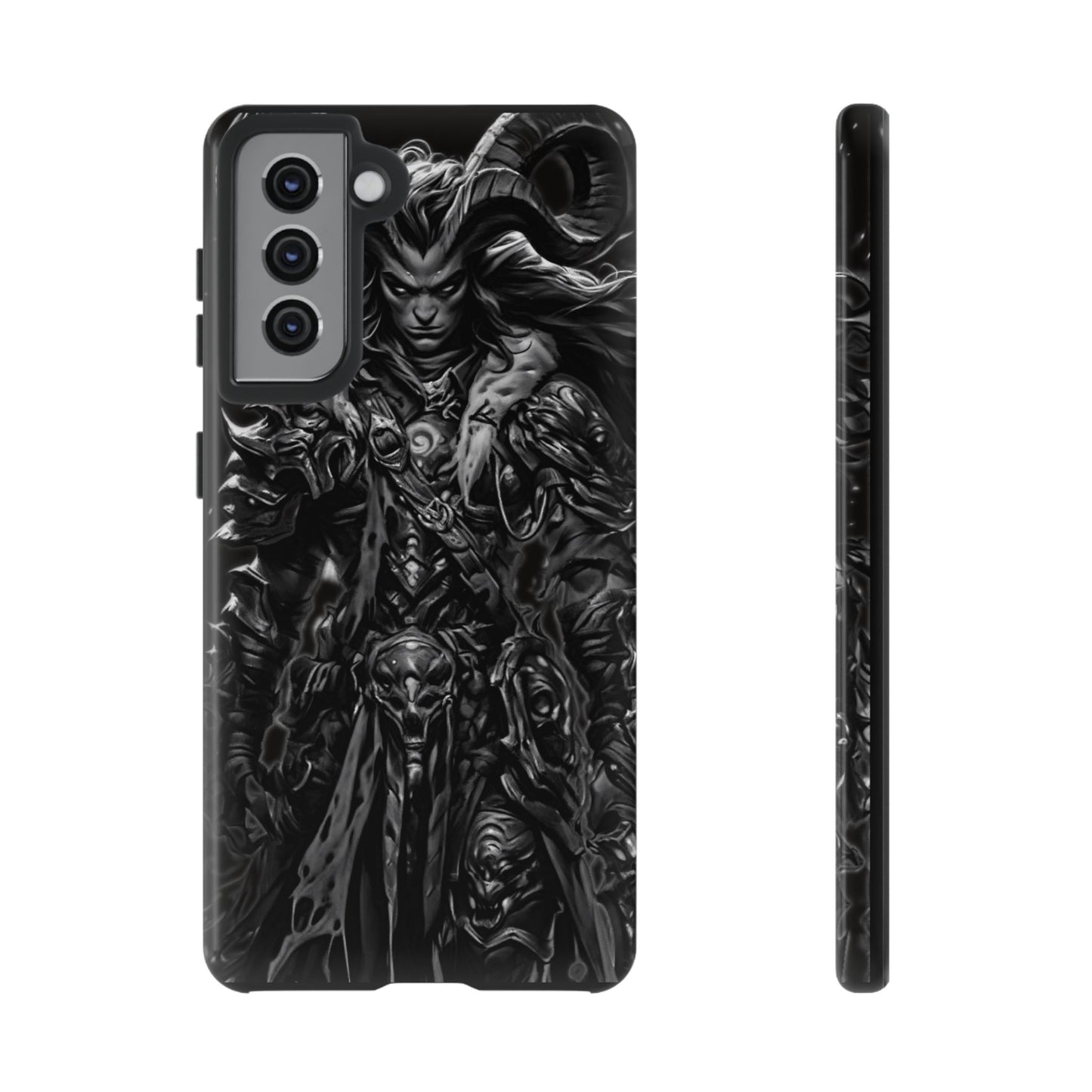 Large Horned Man Tough Phone Case