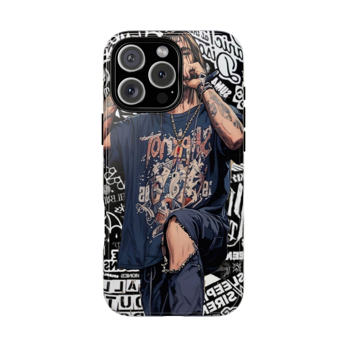 Hard Rock Vocalist Tough Phone Case