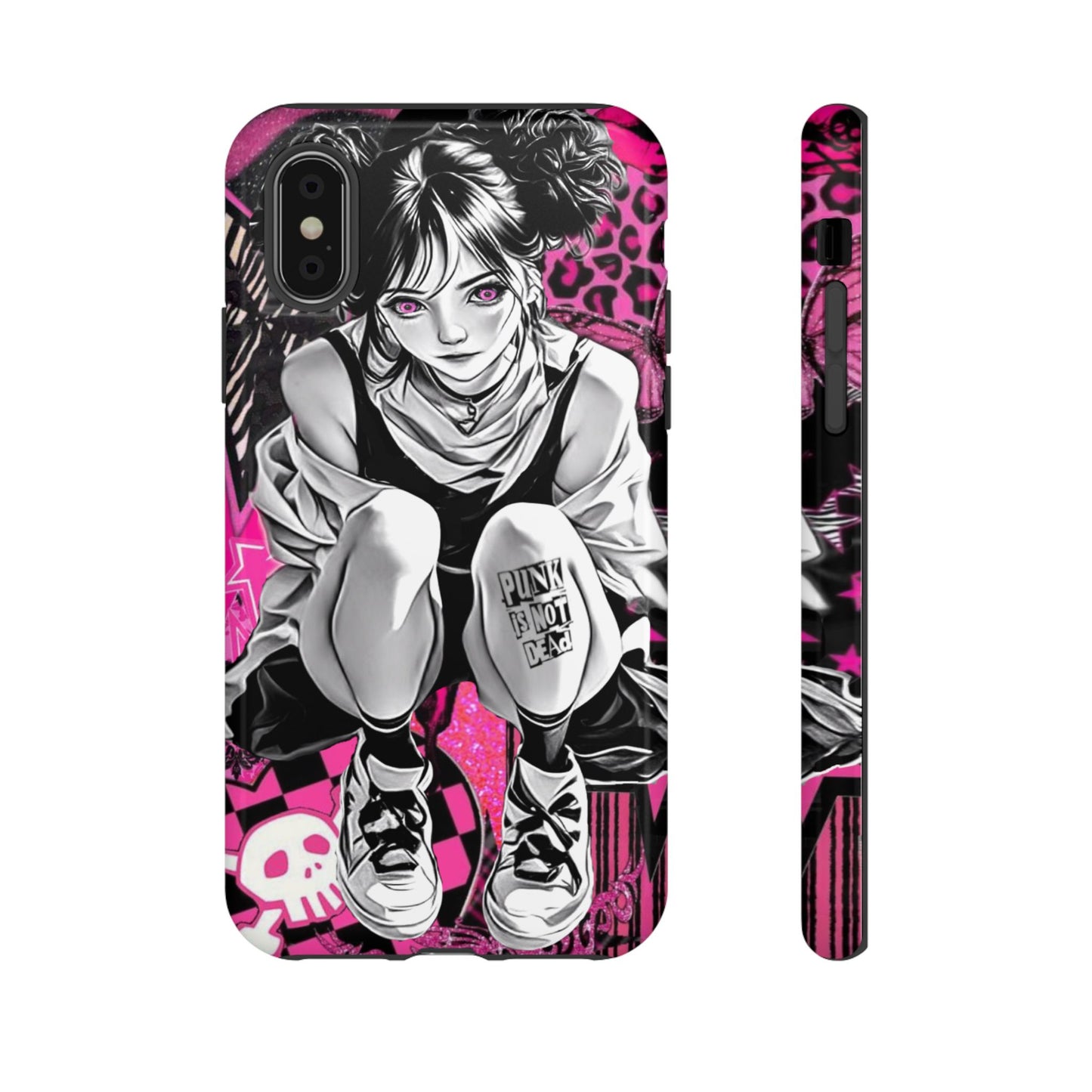 Punk Is Not Dead Tough Phone Case