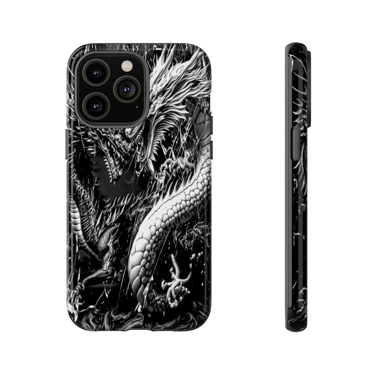 Two Dragons Tough Phone Case