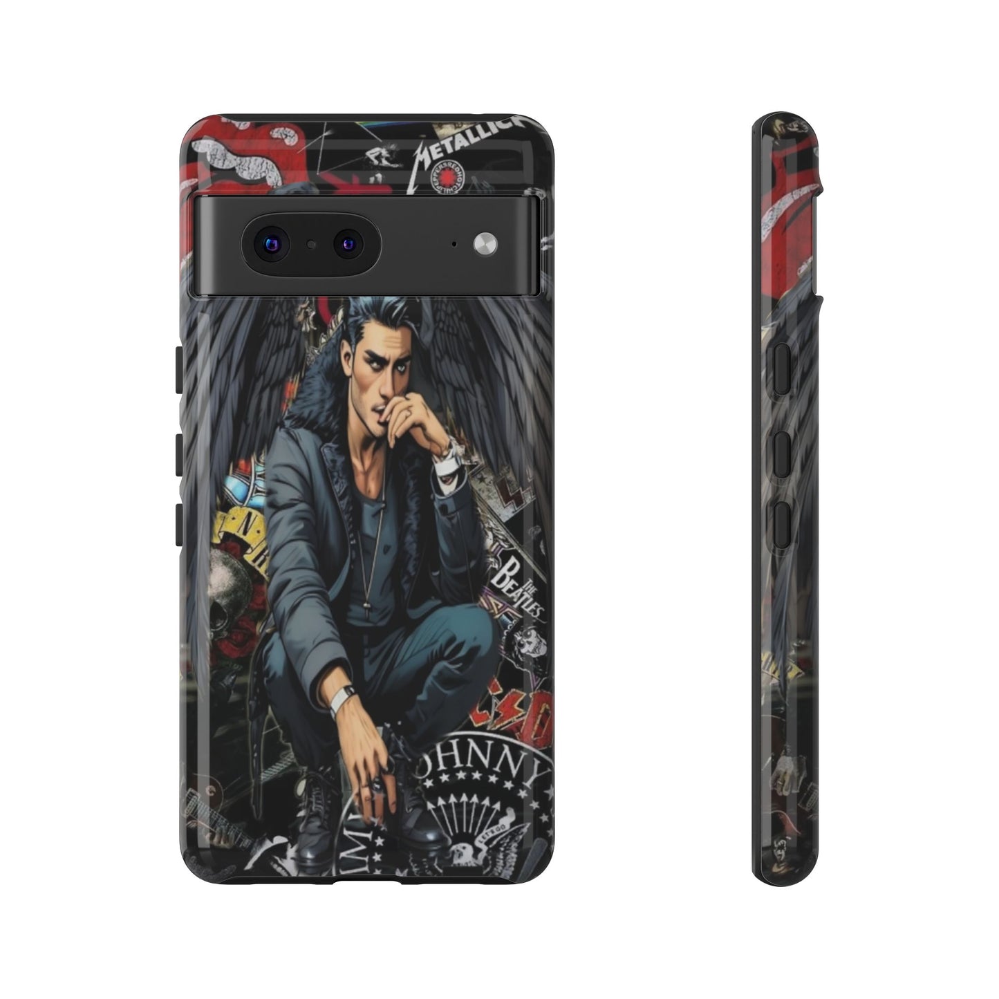 Male Music Angel Tough Phone Case