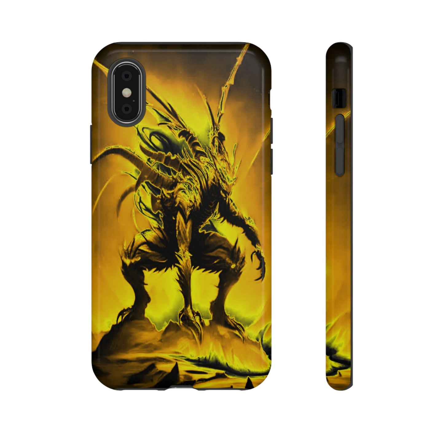 Crouching Fantasy Creature Tough Phone Case