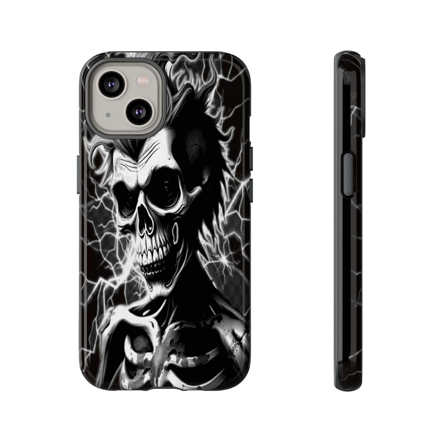 Electric Skull Tough Phone Case