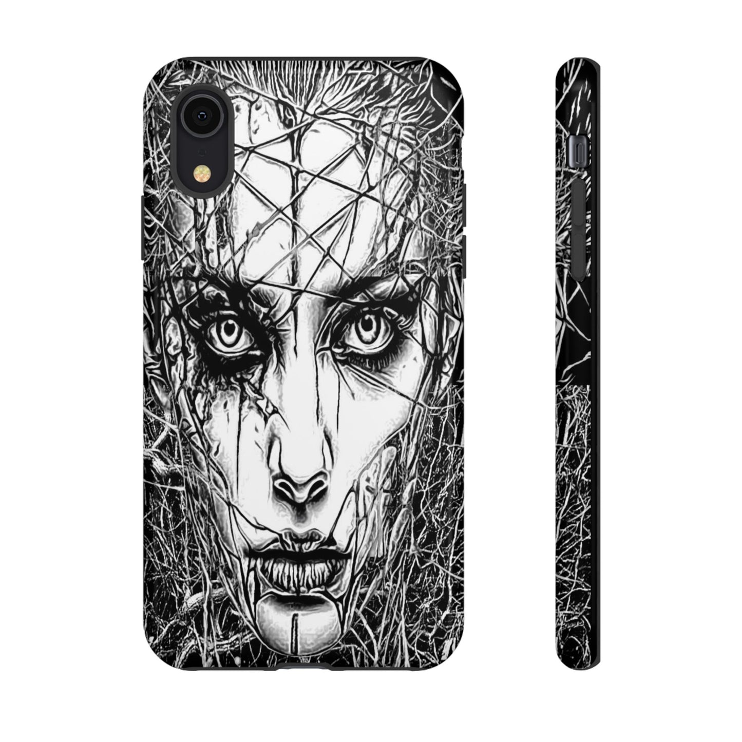 Crawling Ivory Queen Tough Phone Case