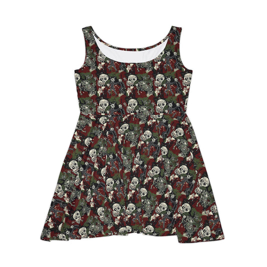 Folk Riot Skater Dress