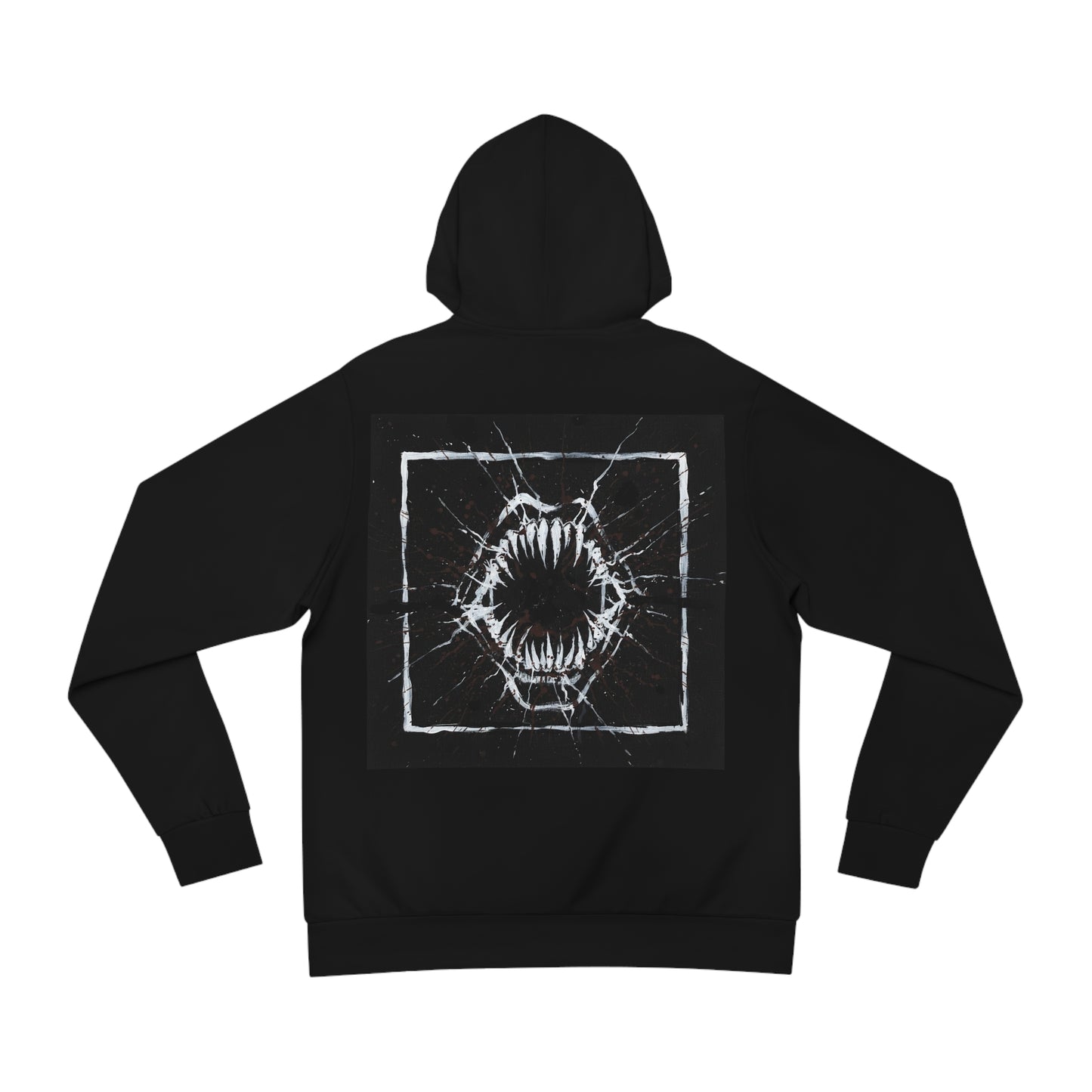 The Rupture Inscribed Hoodie (Logo Front/Artwork Back