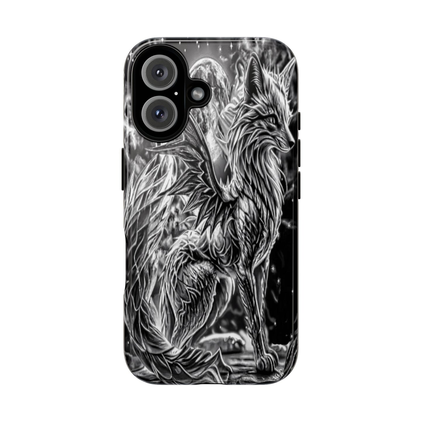 Winged Fox Tough Phone Case