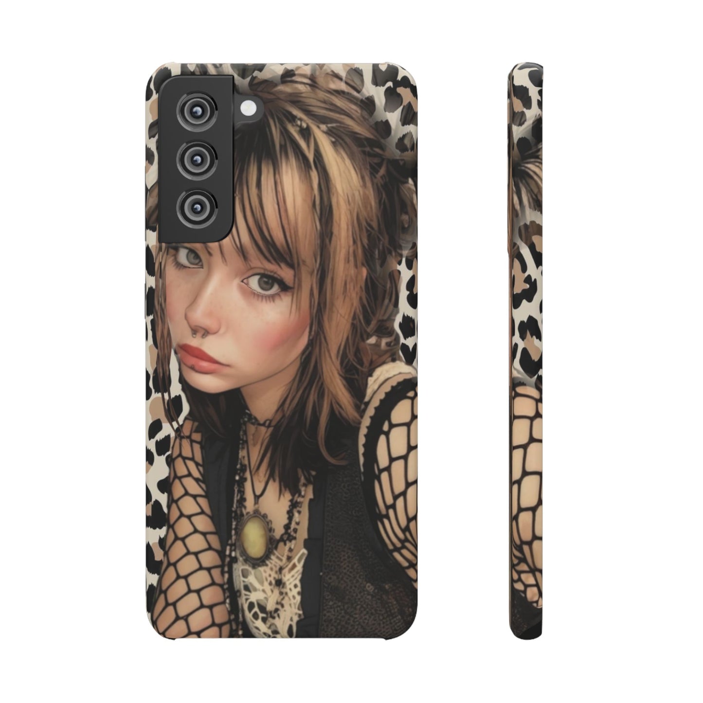 Gothical Leopard Snap Phone Case