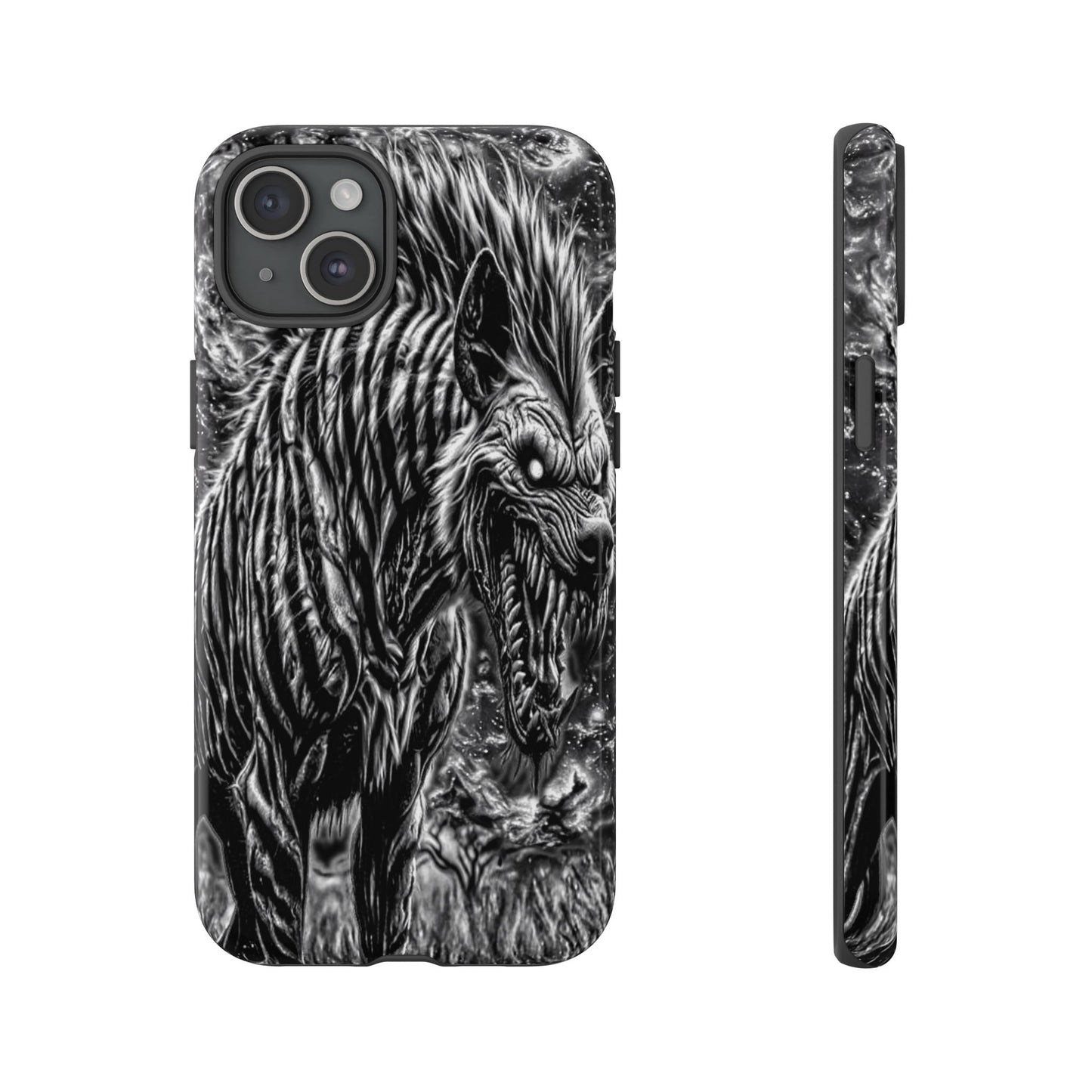 Snarling Hyena Tough Phone Case