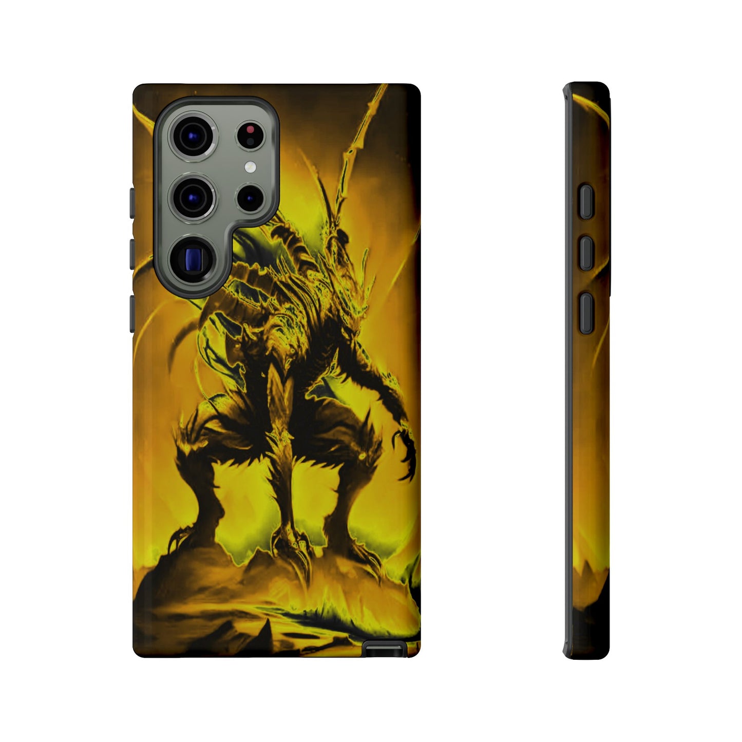 Crouching Fantasy Creature Tough Phone Case