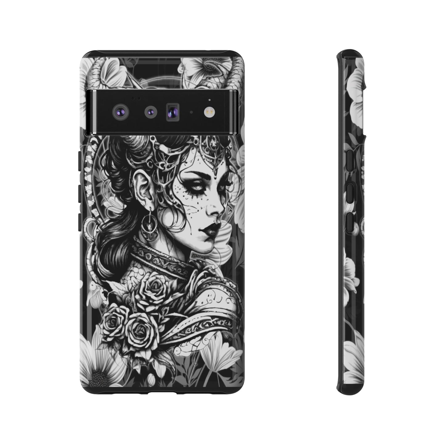 Goth Horned Queen Tough Phone Case