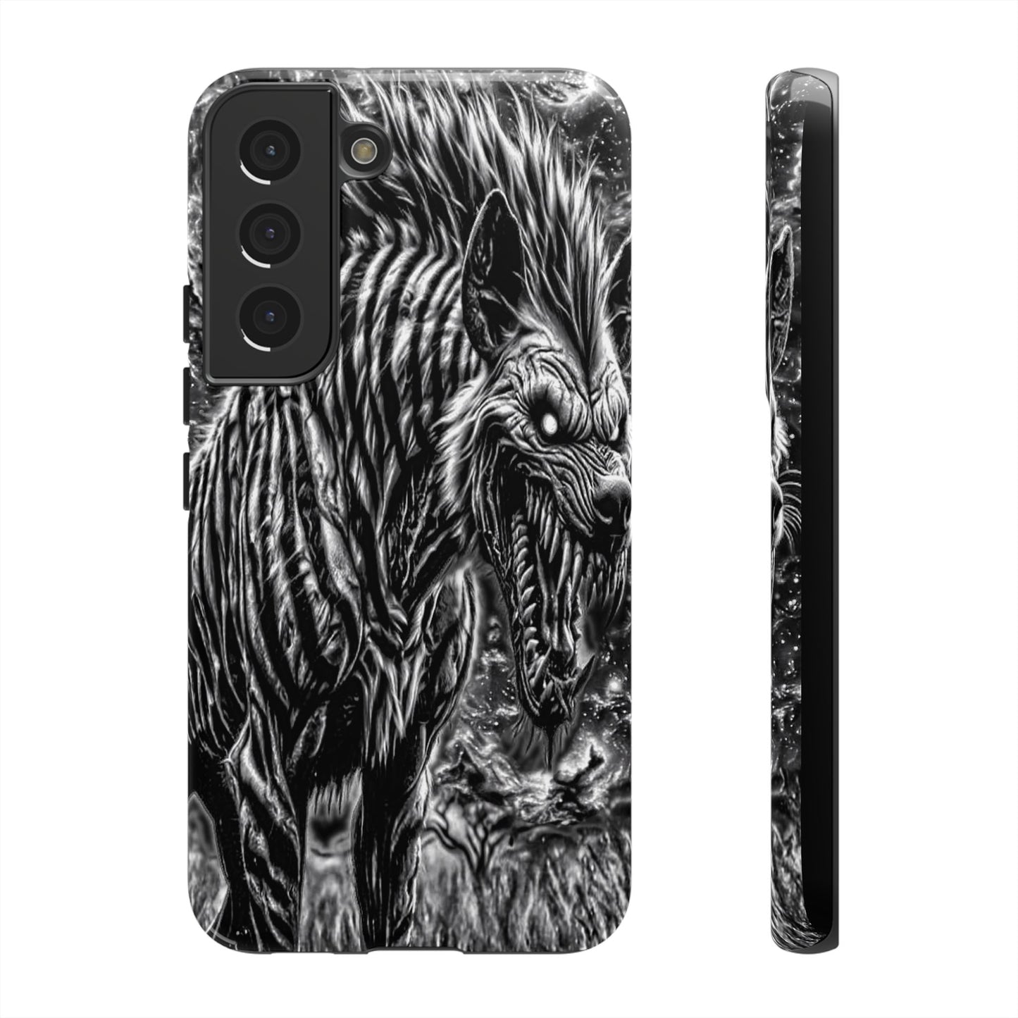 Snarling Hyena Tough Phone Case