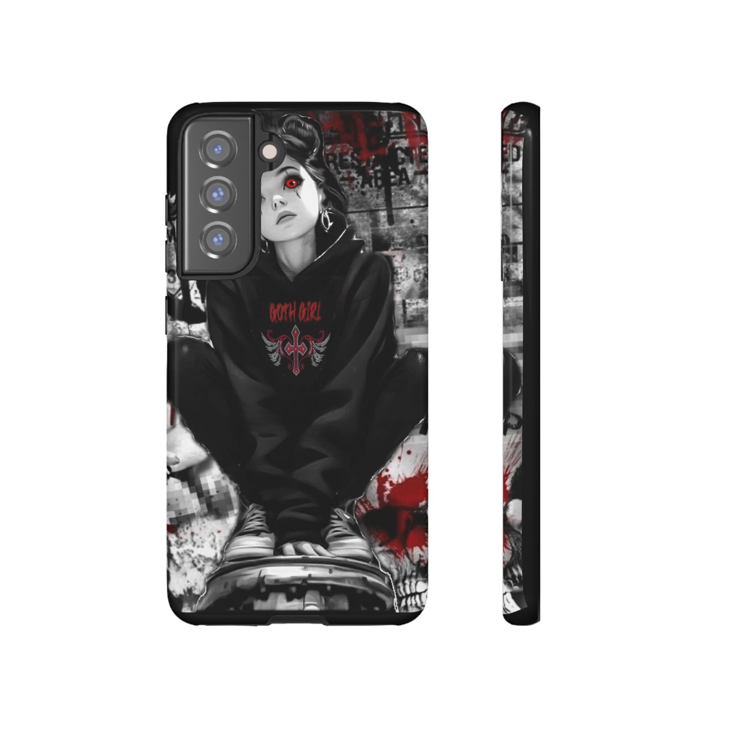 Just Try It Girl Tough Phone Case