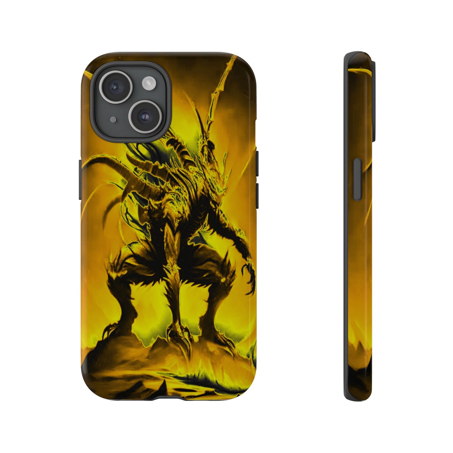 Crouching Fantasy Creature Tough Phone Case