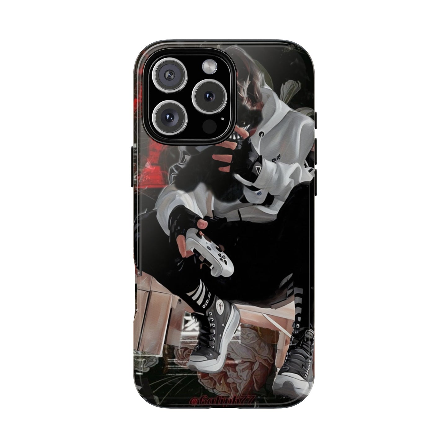 Behold The Gamer Teddy Tough Phone Case