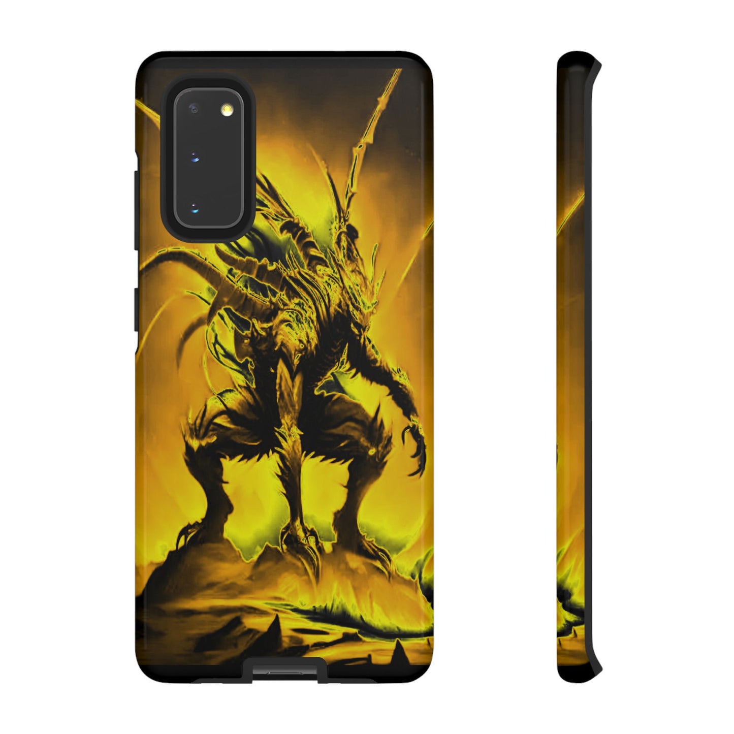 Crouching Fantasy Creature Tough Phone Case