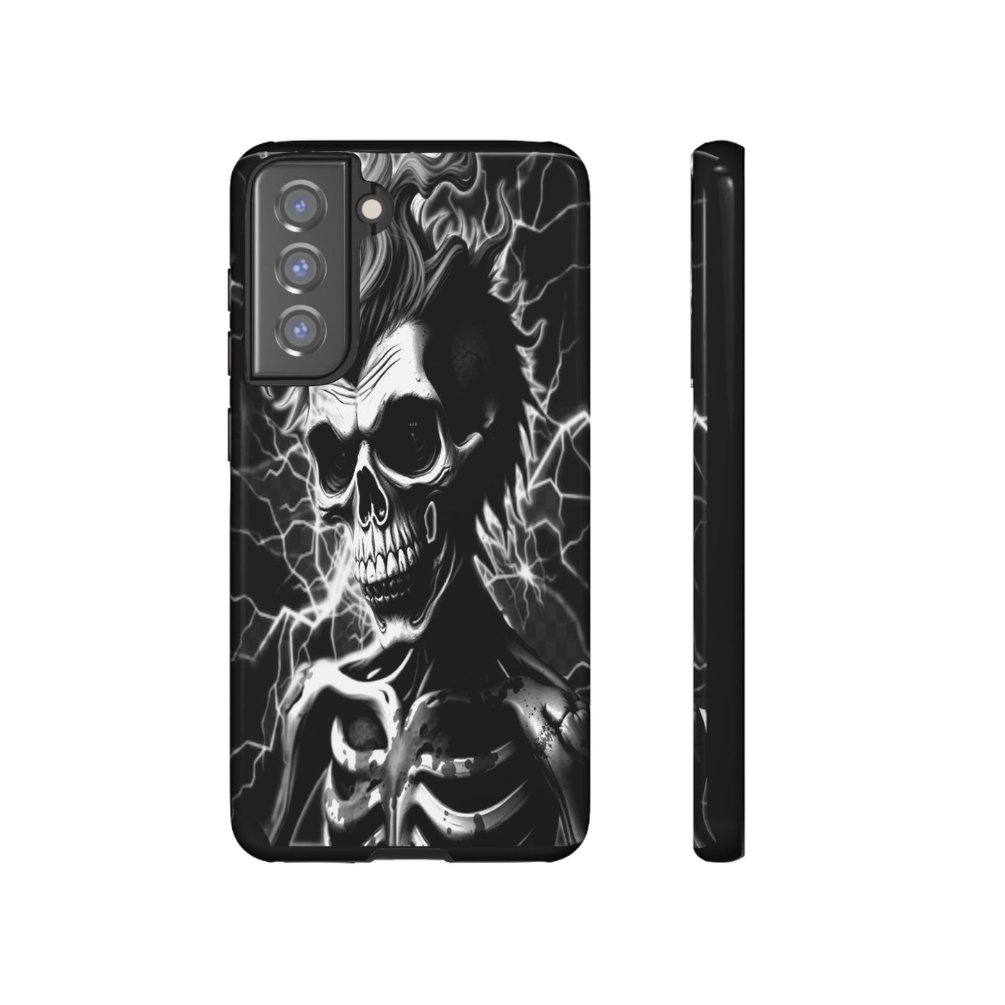 Electric Skull Tough Phone Case