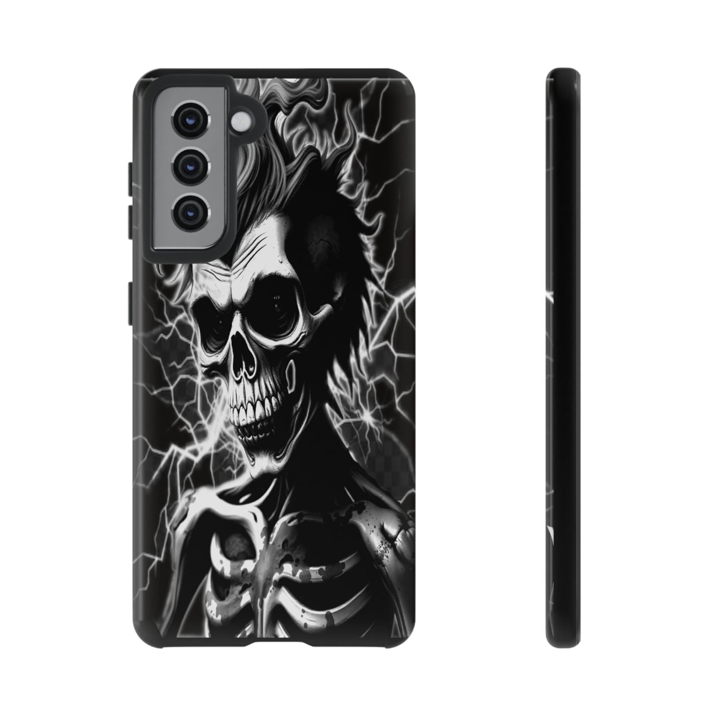 Electric Skull Tough Phone Case