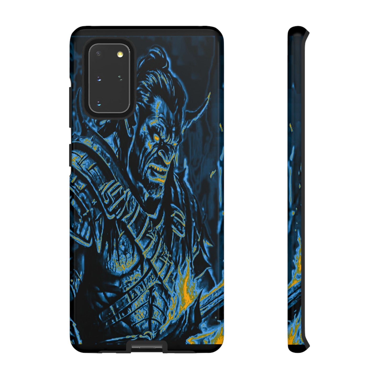 Orc With Flames Tough Phone Case