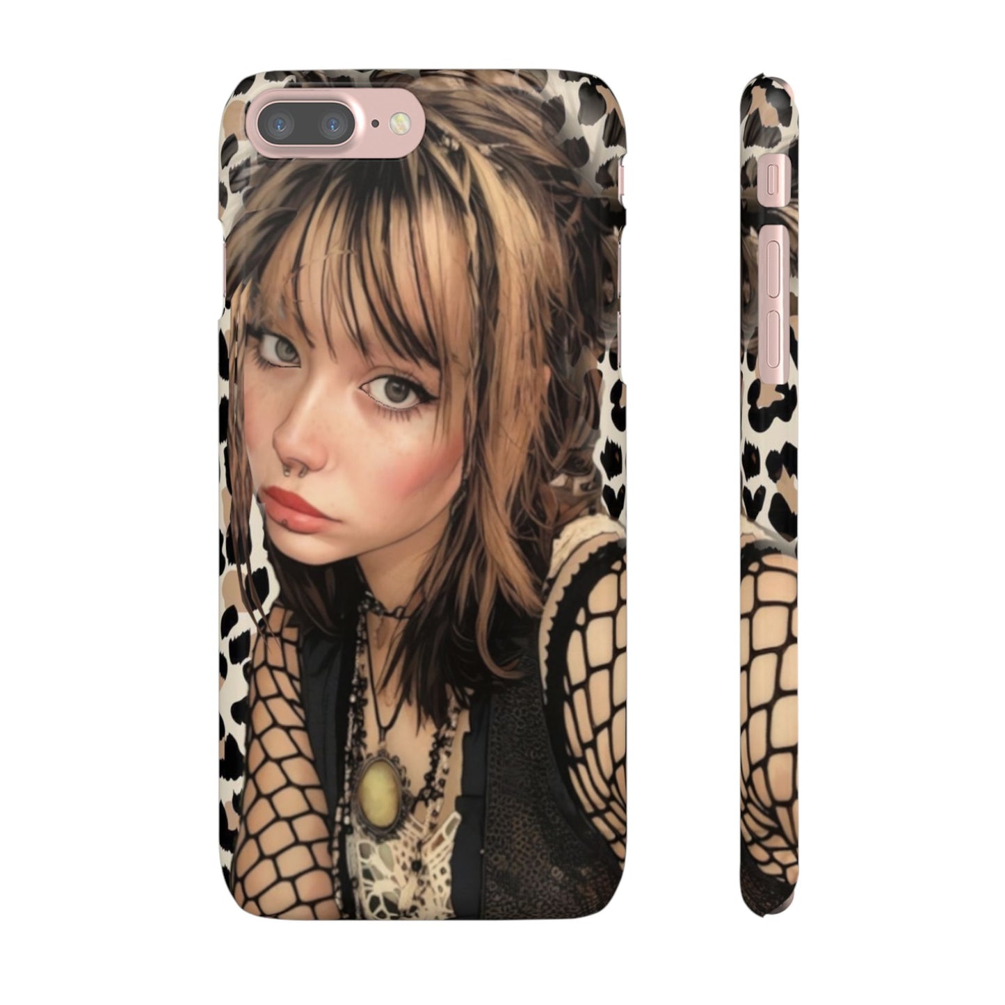 Gothical Leopard Snap Phone Case