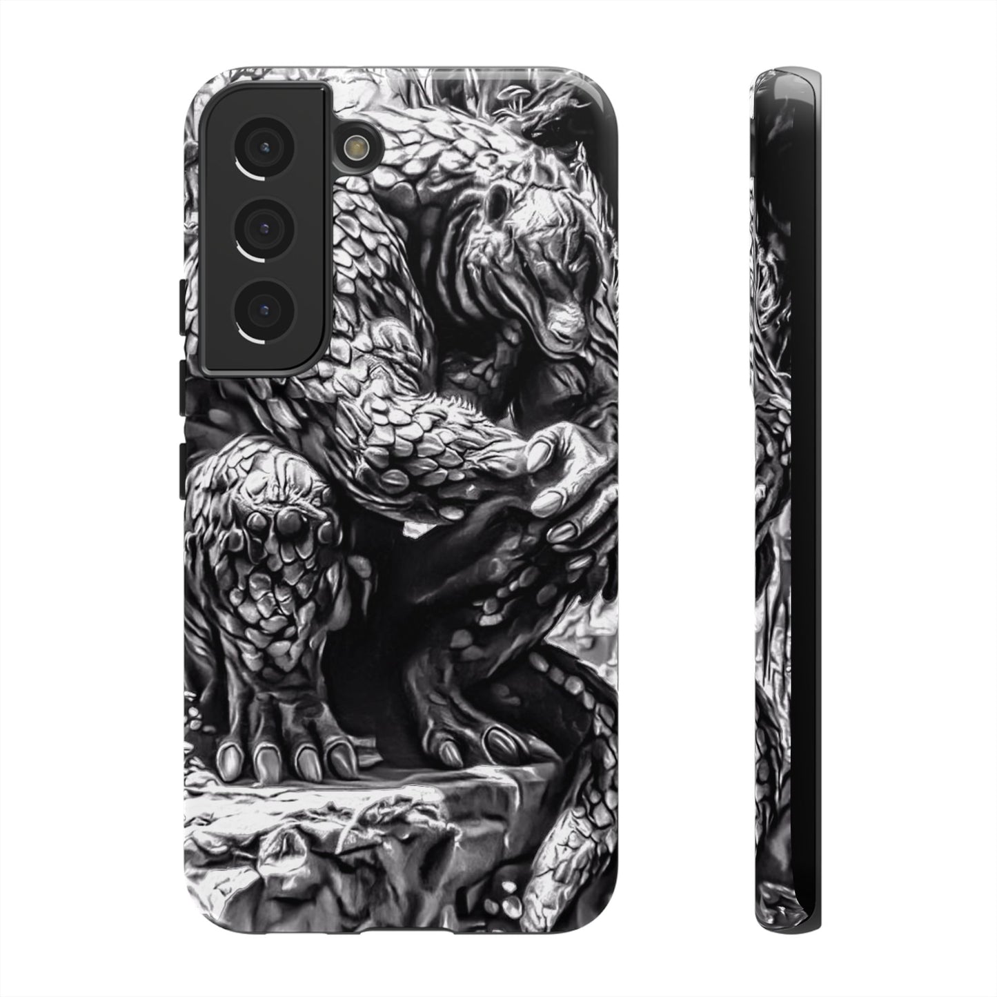 Scaley Cat Creature Tough Phone Case