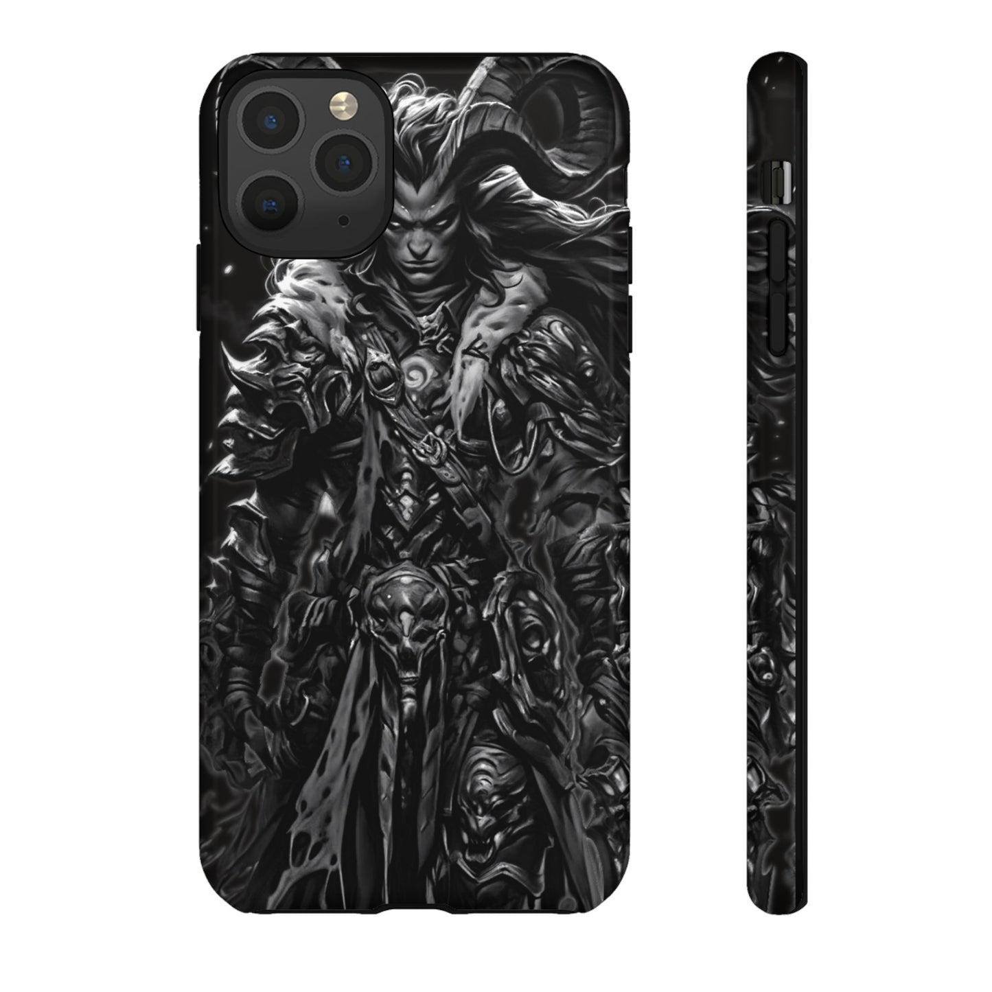 Large Horned Man Tough Phone Case