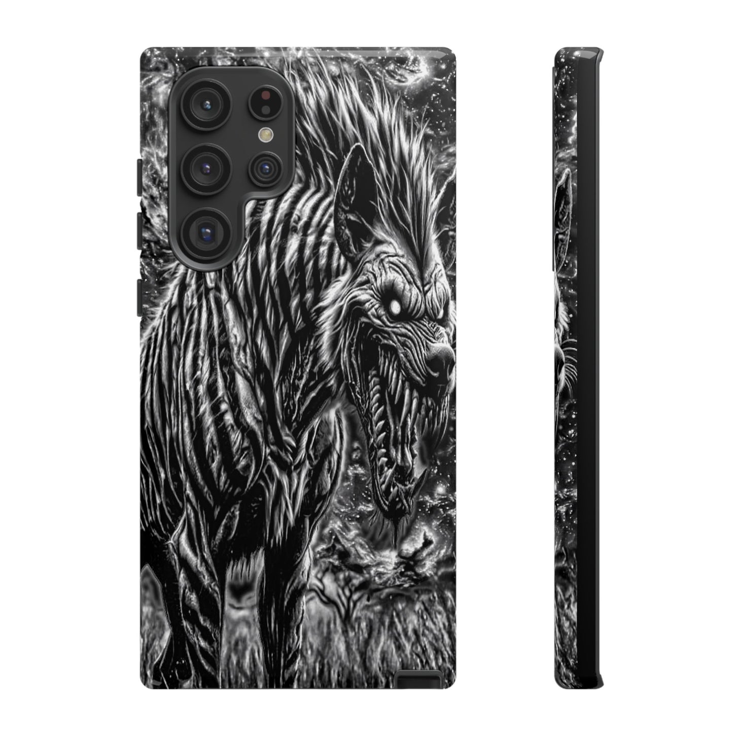 Snarling Hyena Tough Phone Case