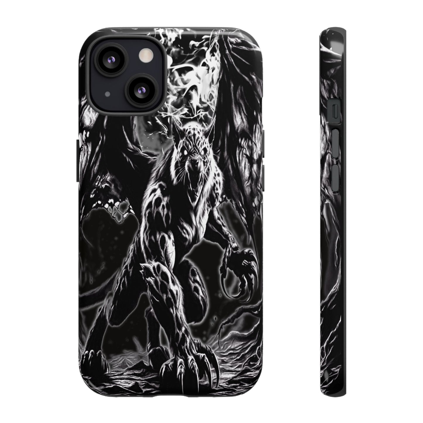 Winged Tiger Tough Phone Case