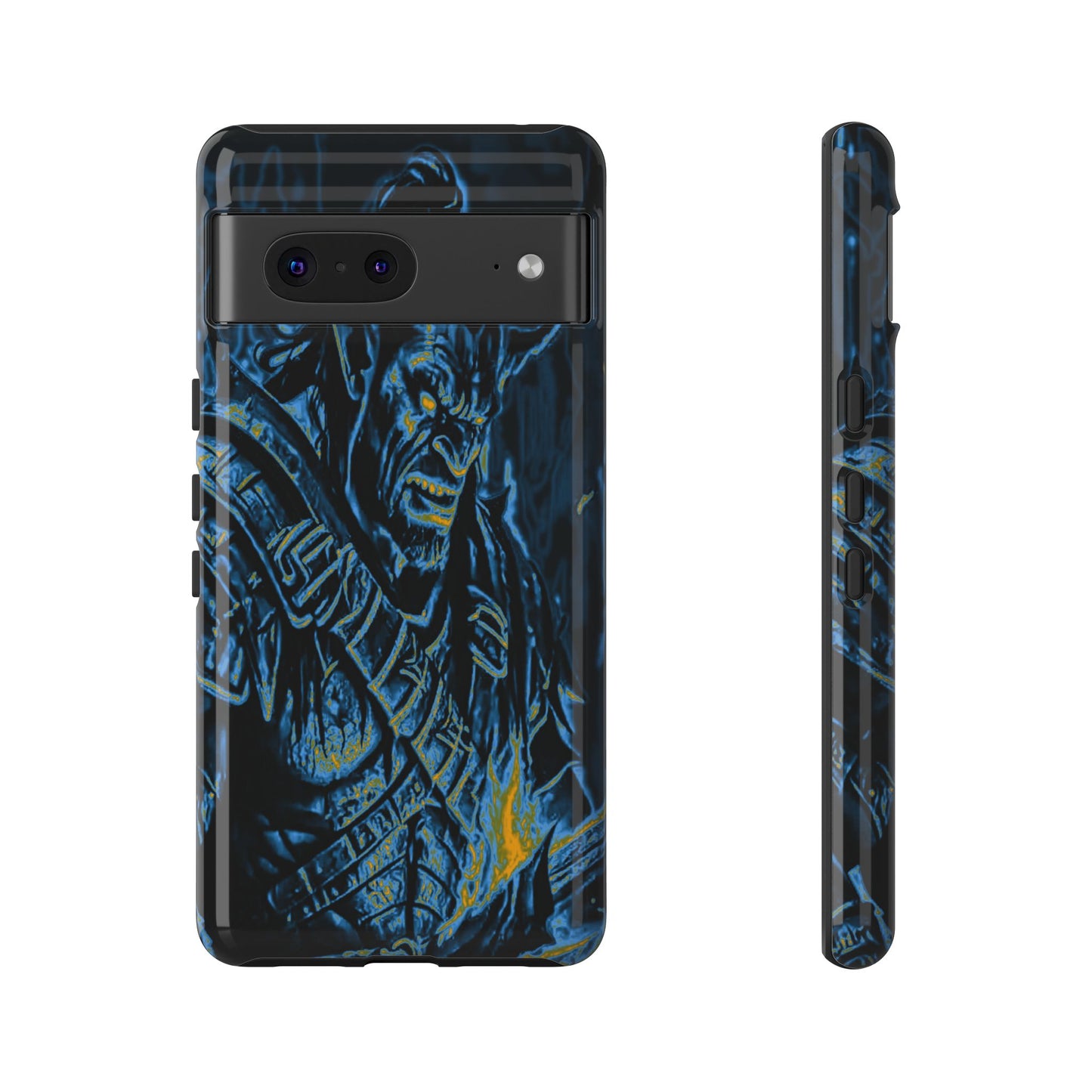 Orc With Flames Tough Phone Case