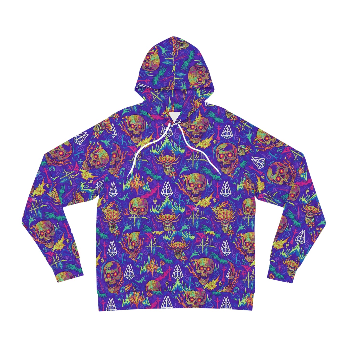 Gritty Skull/Symbol Hoodie
