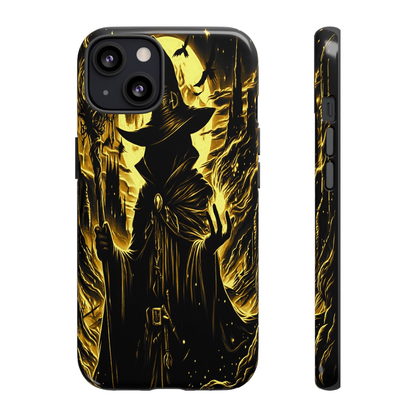 Hidden Face Dark Wizard Tough Phone Case