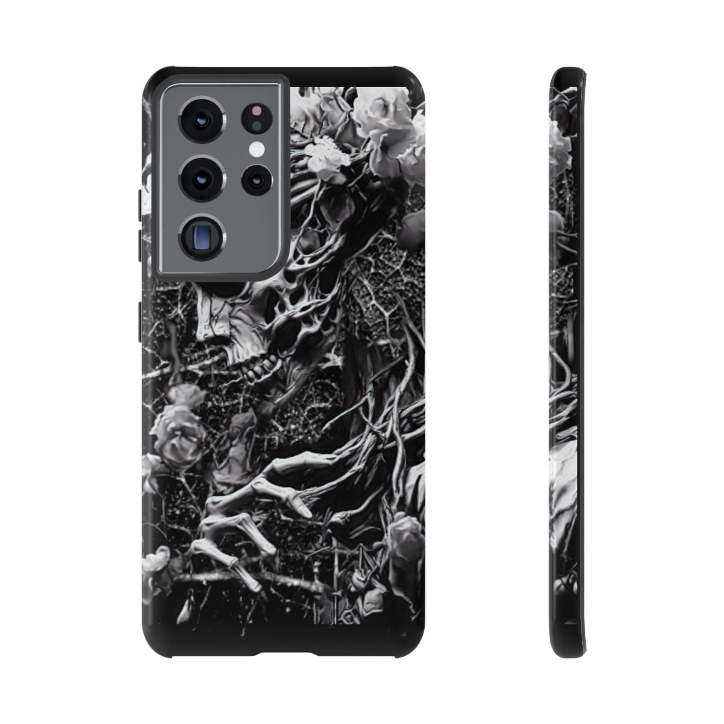 Vines Skull Face Tough Phone Case